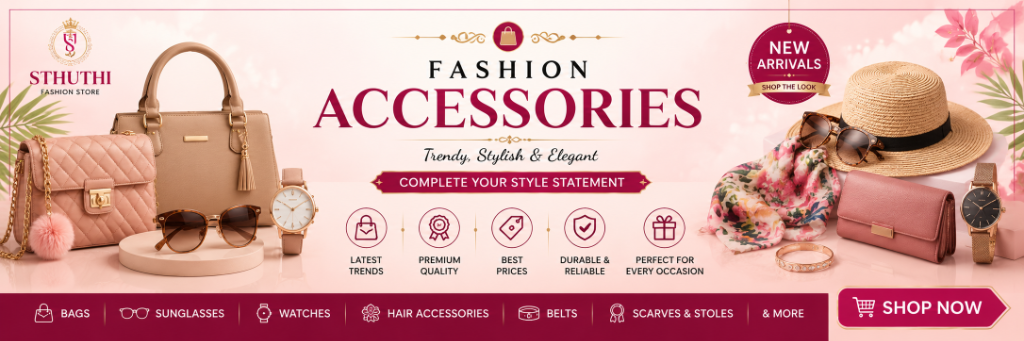 Fashion Accessories Banner